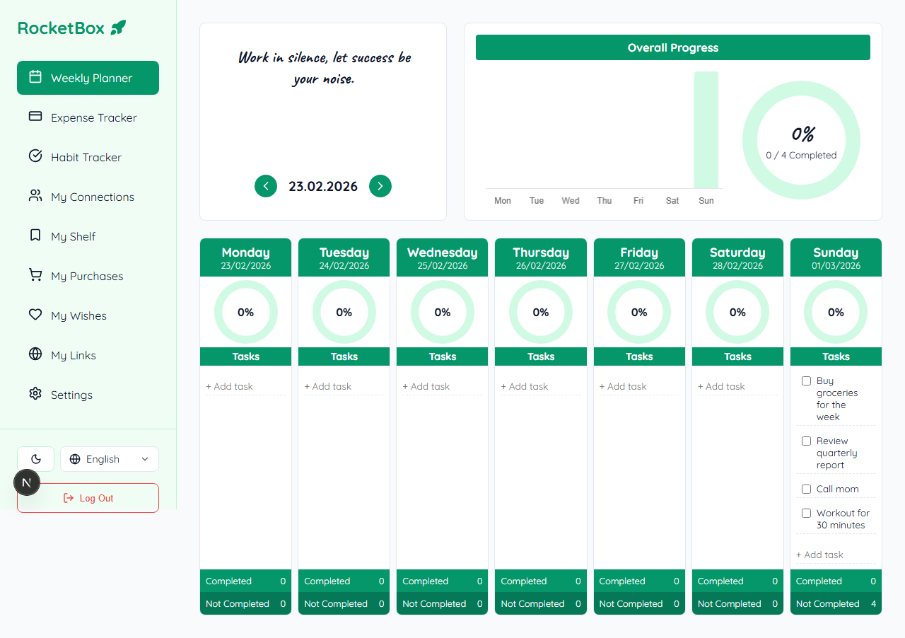 Dashboard Preview